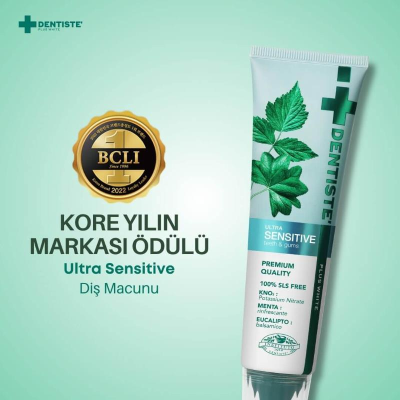 Dentiste Plus White Hassas Dişler için Diş Macunu 100 gr (2)