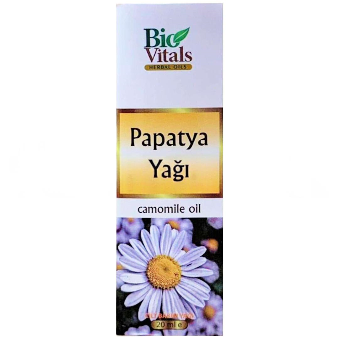 Bio Vitals Papatya Yağı 20 ml