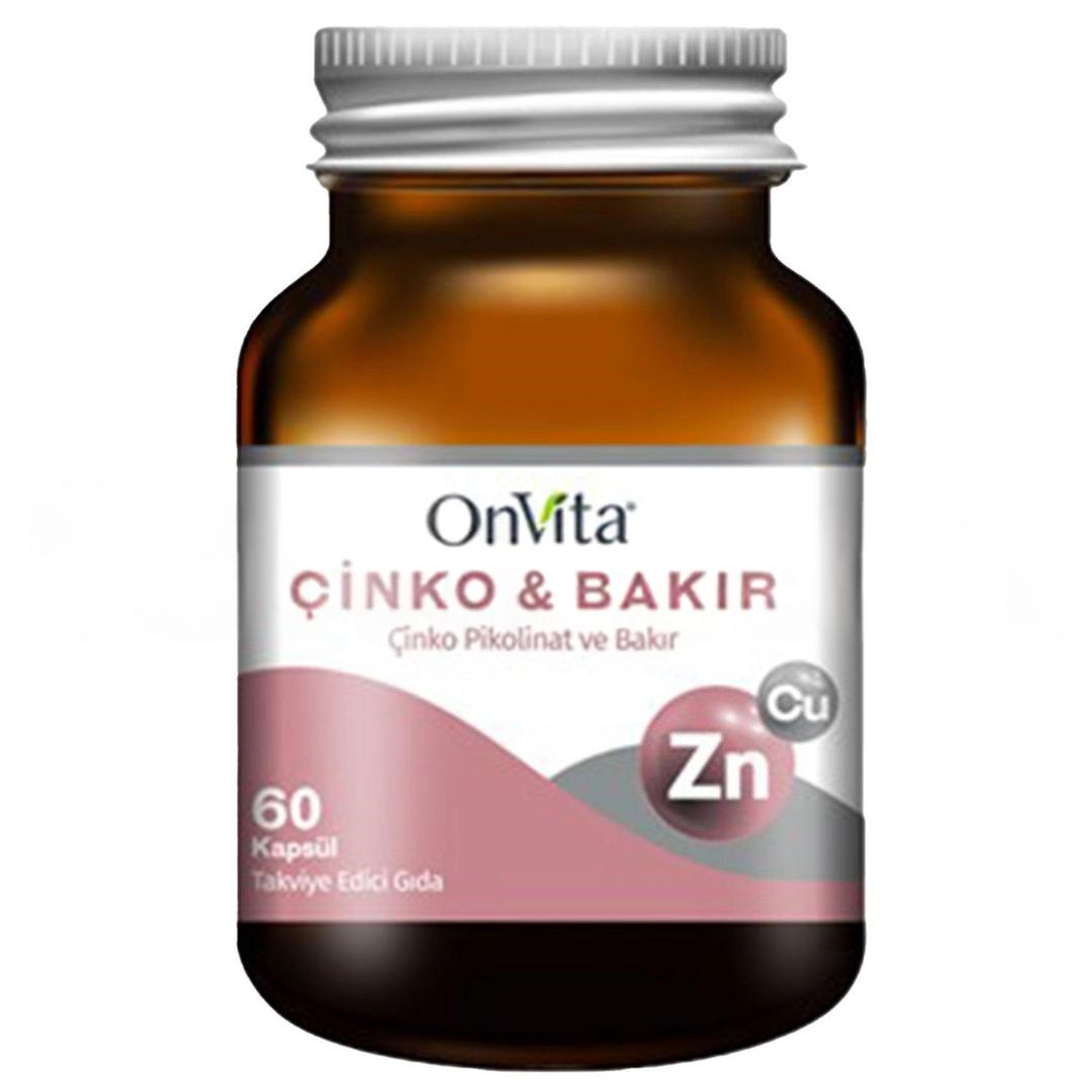 Onvita Çinko & Bakır 60 Kapsül