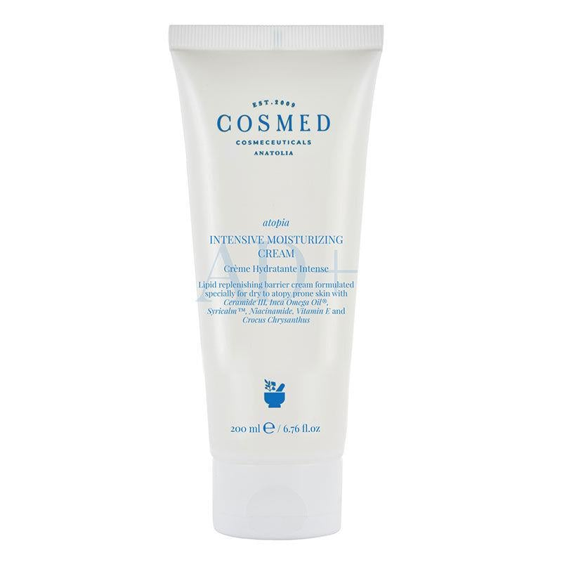 Cosmed Atopia Intensive Moisturizing Cream AD+ Atopik Eğilimli veya Çok Kuru Ciltler için Yoğun Nemlendirici Yüz ve Vücut Kremi 200 ml