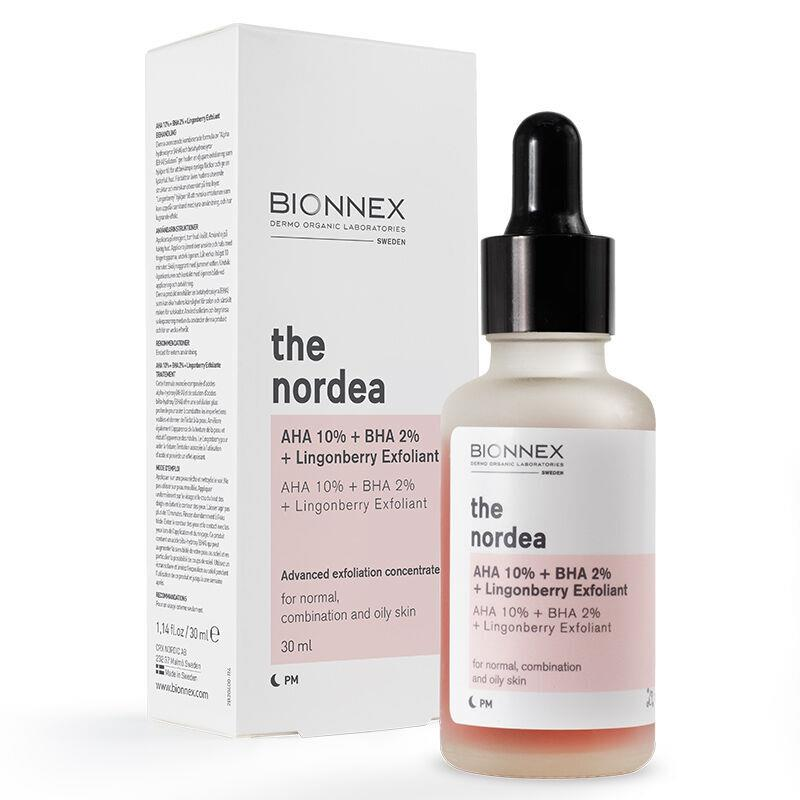 Bionnex The Nordea AHA 10% BHA 2% Lingonberry Exfoliant 30 ml (2)