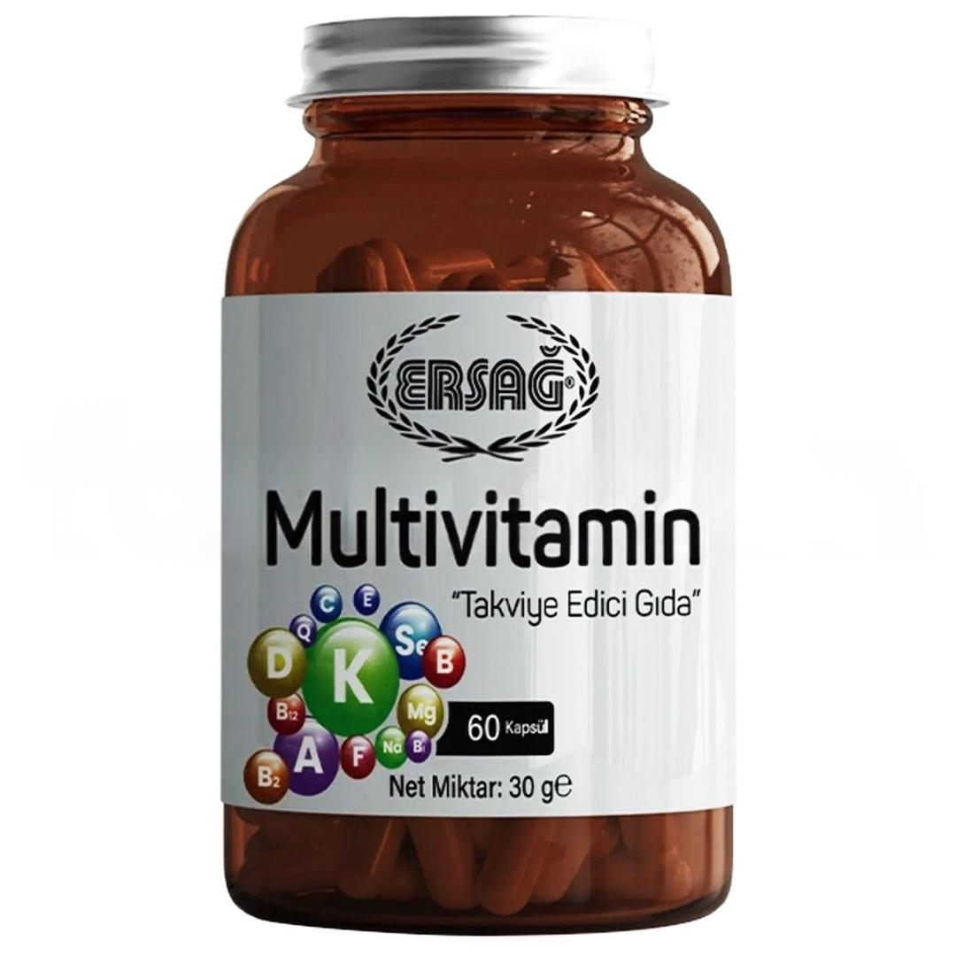 Ersağ Multivitamin 60 Kapsül - 1