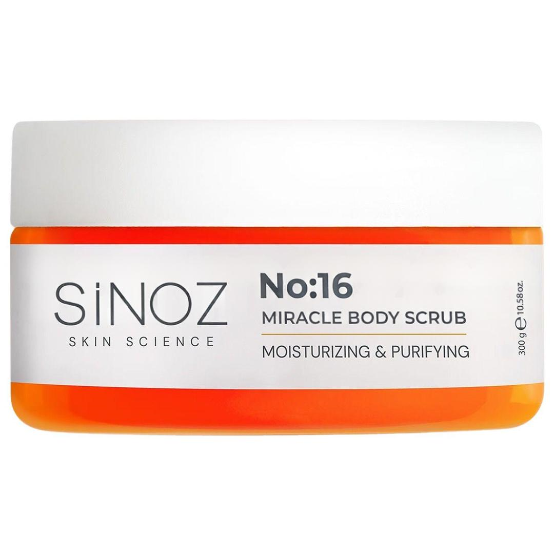Sinoz No:16 Yoğun Nemlendirici Besleyici ve Arındırıcı Vücut Peelingi 300 gr