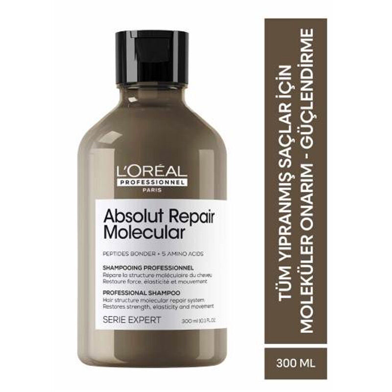 L'Oreal Professionel Serie Expert Absolut Repair Molecular Şampuan 300 ml (2)