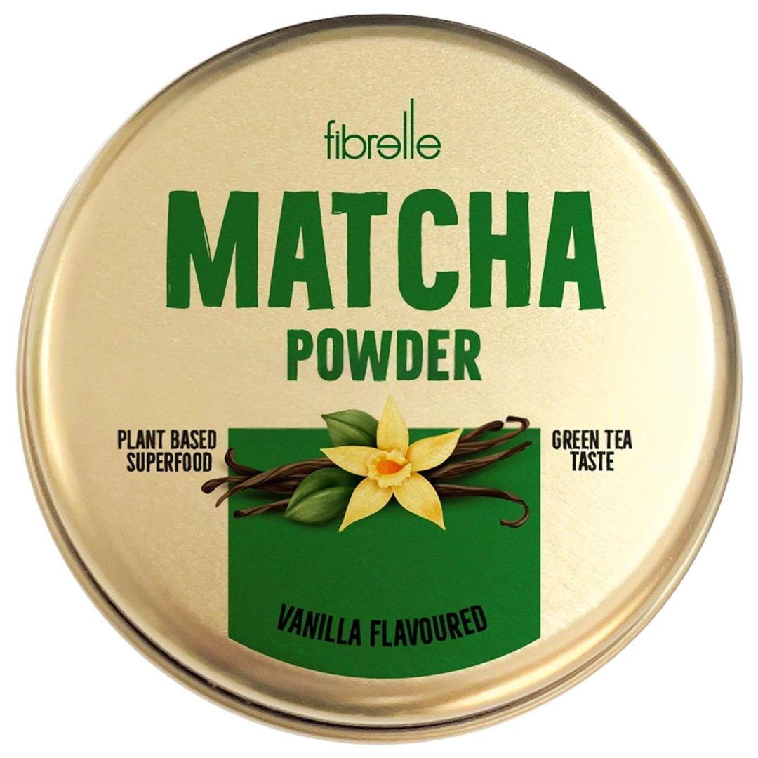 Fibrelle Matcha Vanilya 25 gr Teneke Kutu