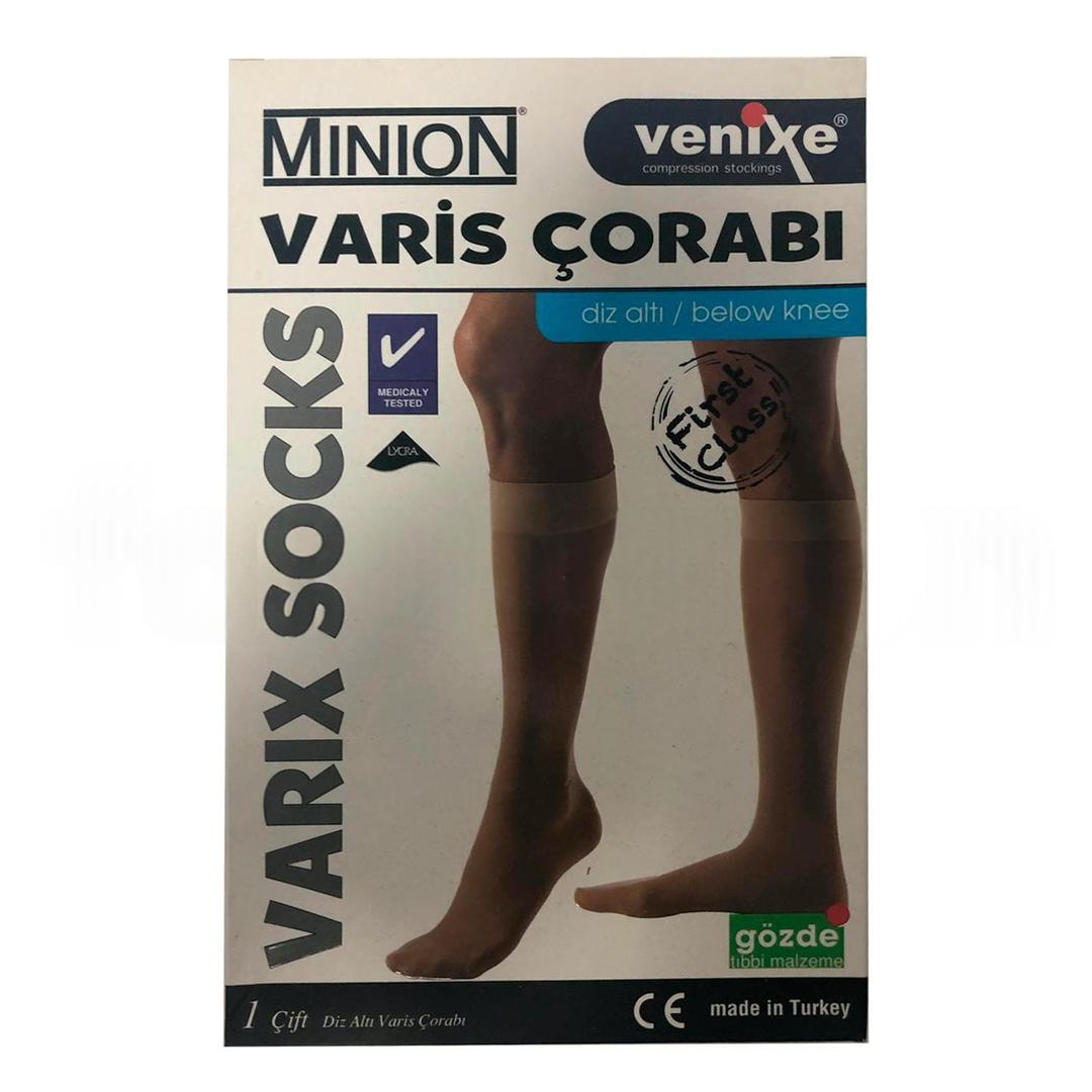 Minion Venixe Varis Çorabı Diz Altı Burun Kapalı CCL1 No: 5